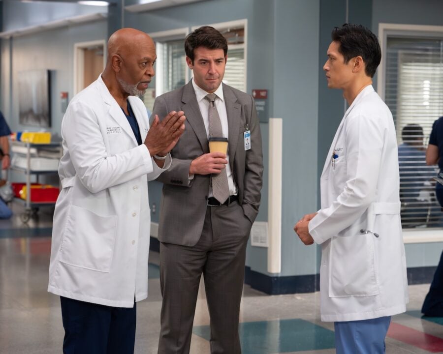 Grey's Anatomy Season 15 Episode 3 - JAMES PICKENS JR., JAMES WOLK, HARRY SHUM JR. | Tell-Tale TV JGrey What to Expect from Grey’s Anatomy Season 23 Episode 3: Simone’s Health is at Risk's Anatomy Season 15 Episode 3 - JAMES PICKENS JR., JAMES WOLK, HARRY SHUM JR.