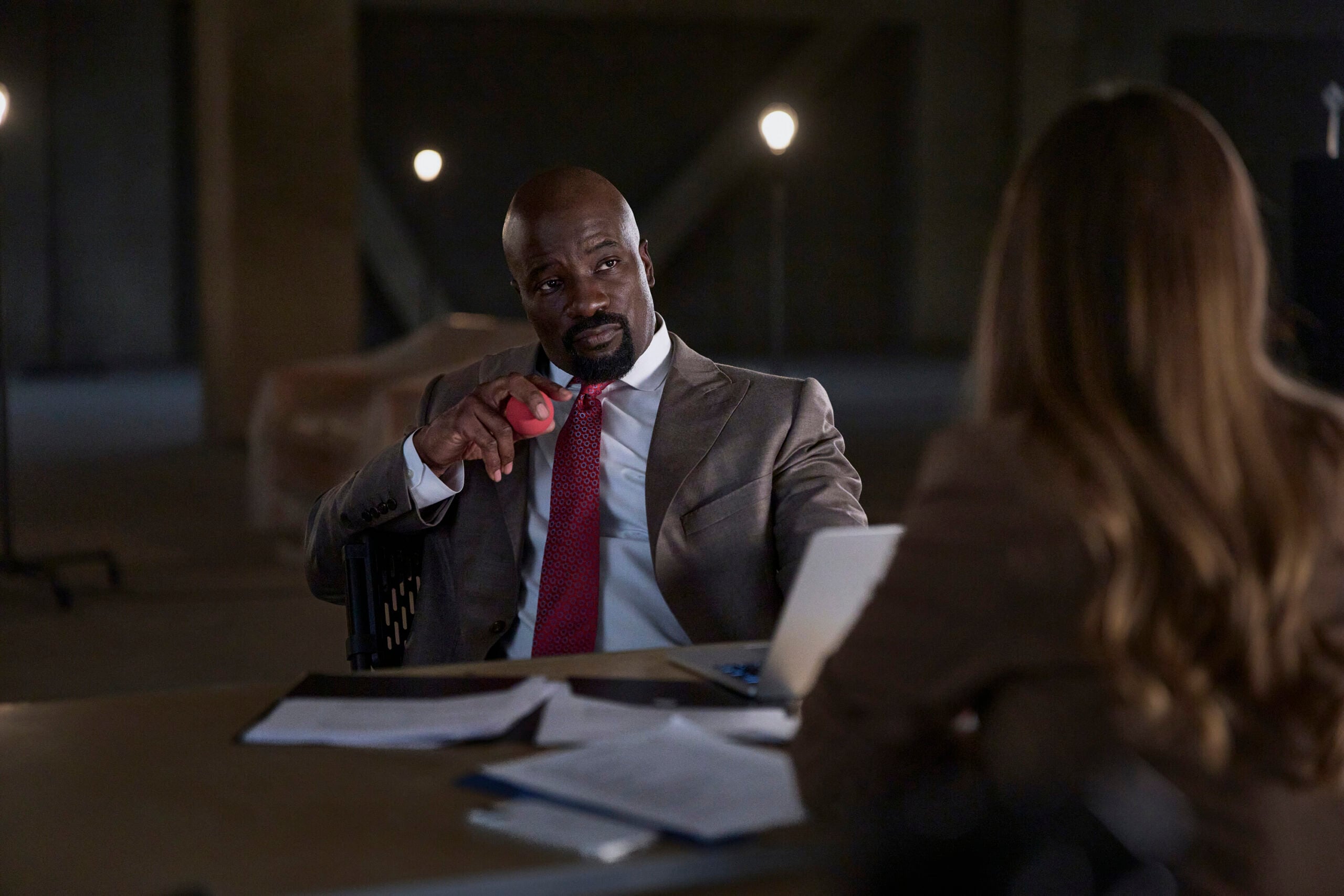Cupertino Season 1 Episode 2 - Mike Colter as Michael Price | Tell-Tale TV Still from Cupertino Season 1 Episode 2 of Mike Colter as Michael Price. Cupertino Season 1 Episode 2 Preview: Busy Philipps Enters the Scene Still from Cupertino Season 1 Episode 2 of Mike Colter as Michael Price.