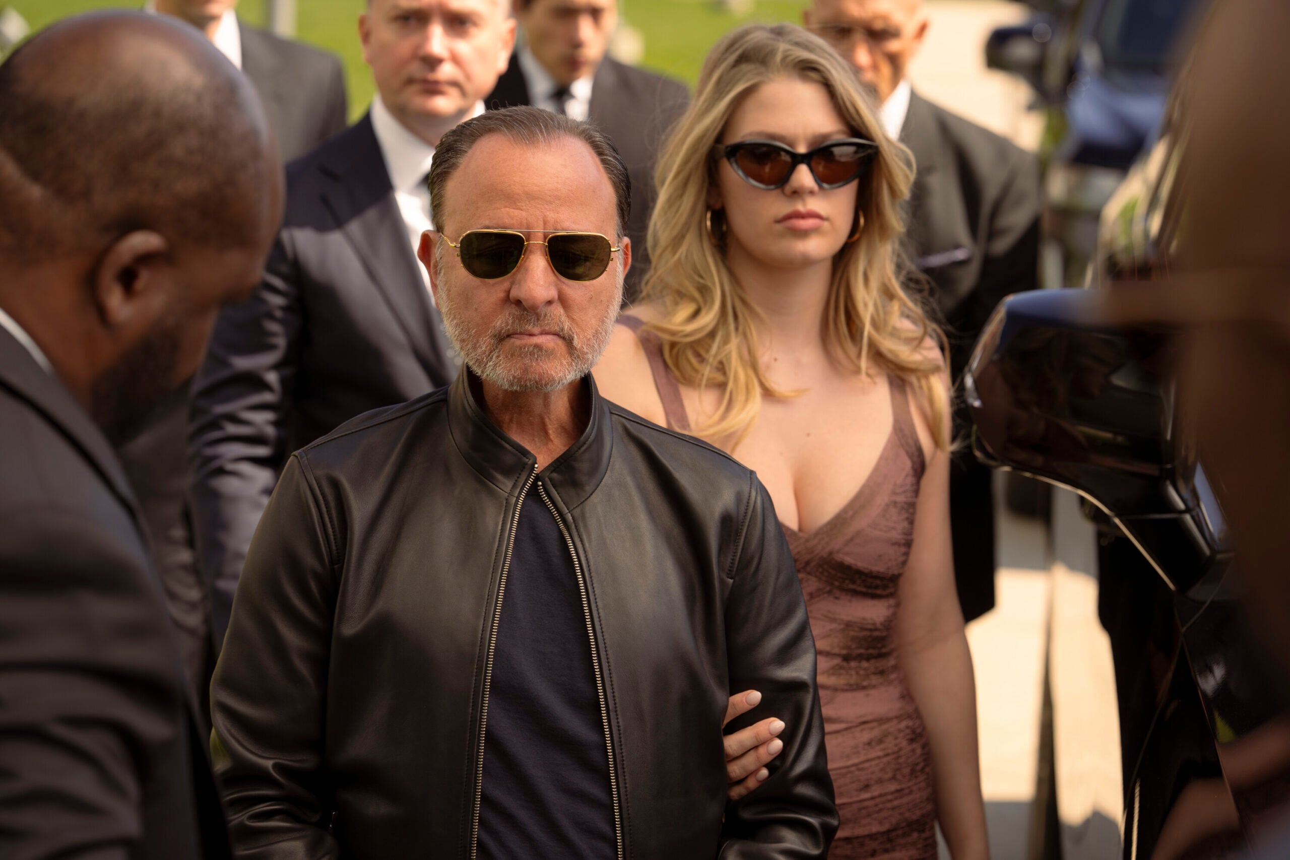 Still from Cupertino Season 1 Episode 3 - Fisher Stevens as Kirk Boutella and Kyra Klonoski as Stephanie pictured from left to right. Cupertino Season 1 Episode 3 Preview: Trouble Making Exes Still from Cupertino Season 1 Episode 3 - Fisher Stevens as Kirk Boutella and Kyra Klonoski as Stephanie pictured from left to right.
