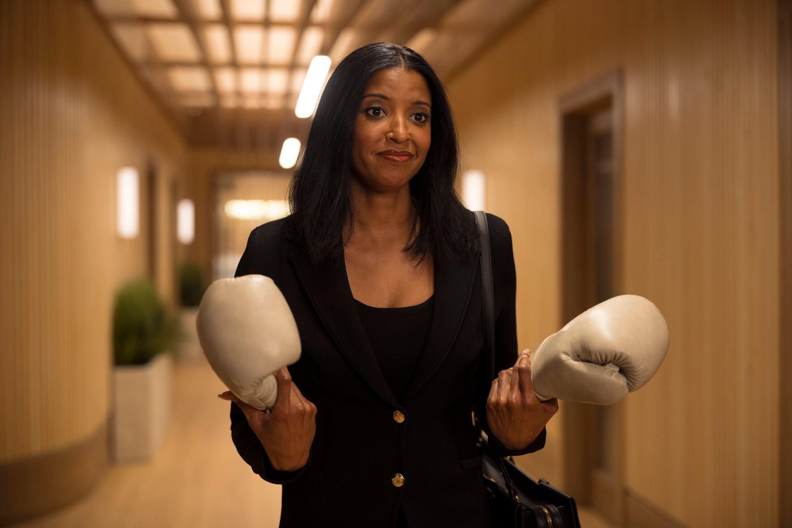 Cupertino Season 1 Episode 6 - Reneé Elise Goldsberry | Tell-Tale TV Still from Cupertino Season 1 Episode 6 of Reneé Elise Goldsberry as Nichole Ferebee. Cupertino Season 1 Episode 4 Preview: Will Nichole and Natalia Become Besties? Still from Cupertino Season 1 Episode 6 of Reneé Elise Goldsberry as Nichole Ferebee.