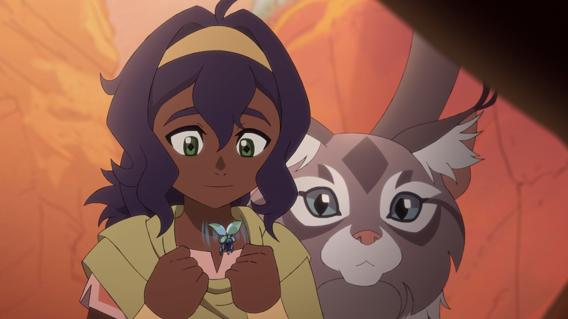 (L-R): Saheli Khan as Pavi and Dee Bradley Baker as Geet/Ruhi in Avatar: Seven Havens, episode 1, season 1, streaming on Paramount+, 2026. Photo credit: Paramount+ | Tell-Tale TV (L-R): Saheli Khan as Pavi and Dee Bradley Baker as Geet/Ruhi in Avatar: Seven Havens, episode 1, season 1, streaming on Paramount+, 2026. Photo credit: Paramount+ Avatar: Seven Havens Review: A Compelling Story Despite Mediocre Animation (Season 1 Episodes 1-3) (L-R): Saheli Khan as Pavi and Dee Bradley Baker as Geet/Ruhi in Avatar: Seven Havens, episode 1, season 1, streaming on Paramount+, 2026. Photo credit: Paramount+