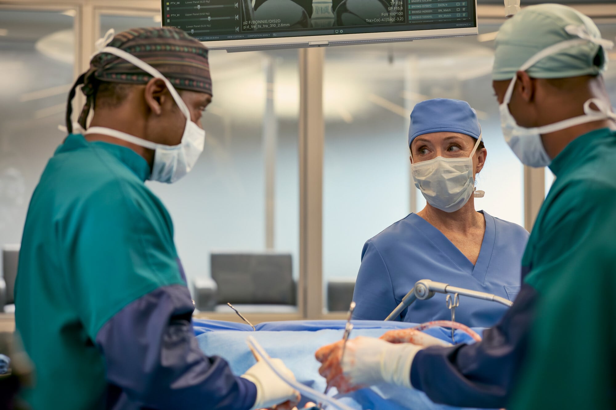 Still from Doc Season 3 Episode 4 of Blair Underwood and Molly Parker pictured from left to right. Doc Season 3 Episode 4 Preview: Oh Baby! Still from Doc Season 3 Episode 4 of Blair Underwood and Molly Parker pictured from left to right.