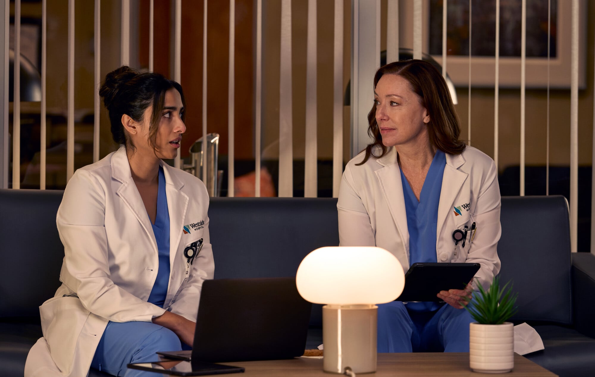 Still from Doc Season 3 Episode 4 of Anya Banerjee and Molly Parker pictured from left to right. Doc Season 3 Episode 4 Preview: Oh Baby! Still from Doc Season 3 Episode 4 of Anya Banerjee and Molly Parker pictured from left to right.