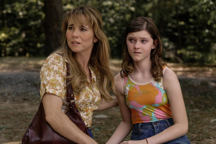 Crystal Lake Season 1 - Linda Cardellini and Gwendolyn Sundstrom | Tell-Tale TV Still from Crystal Lake Season 1 of Linda Cardellini as Pam Voorhees, Gwendolyn Sundstrom as Grace pictured left to right. What to Watch on TV This Week: Grey’s Anatomy, The Diplomat, Crystal Lake, and More Still from Crystal Lake Season 1 of Linda Cardellini as Pam Voorhees, Gwendolyn Sundstrom as Grace pictured left to right.