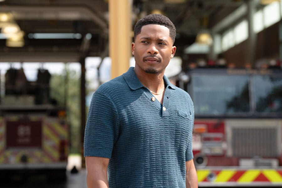 Da'Vinchi as Marcus Burke - Chicago Fire Season 15 Episode 2 | Tell-Tale TV Da What to Expect from Chicago Fire Season 15 Episode 2: Rattle the Cage'Vinchi as Marcus Burke on Chicago Fire Season 15 Episode 2