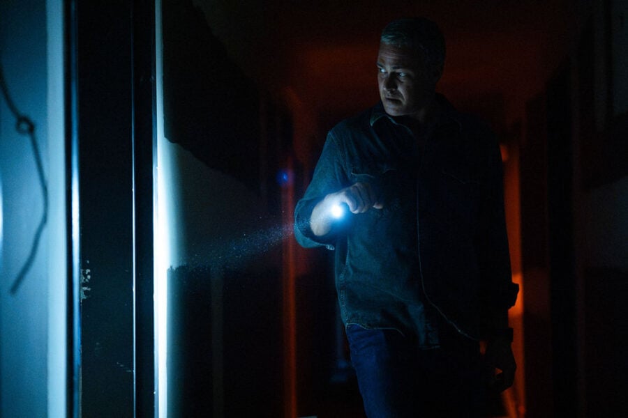 Chicago Fire - Season 15 | Tell-Tale TV Taylor Kinney as Kelly Severide on Chicago Fire, holding a flashlight in the dark What to Expect from Chicago Fire Season 15 Episode 4: A Perfect Arson