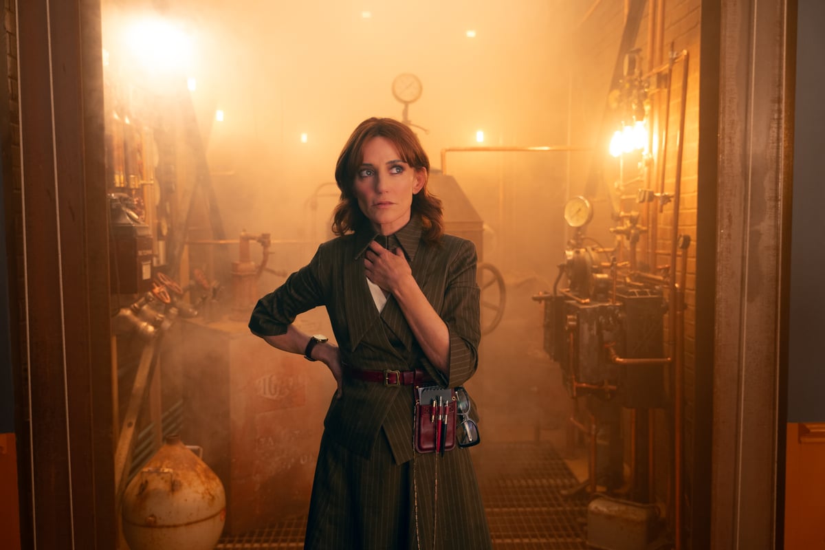 Orla Brady in Marvel Television's VISIONQUEST, exclusively on Disney+. Photo by Dennys Ilic. © 2026 Marvel. All Rights Reserved. | Tell-Tale TV Orla Brady in Marvel Television VisionQuest Season 1 Episodes 3 and 4 Review: Expanding Stakes and the Anxieties of Parenting's VISIONQUEST, exclusively on Disney+. Photo by Dennys Ilic. © 2026 Marvel. All Rights Reserved.