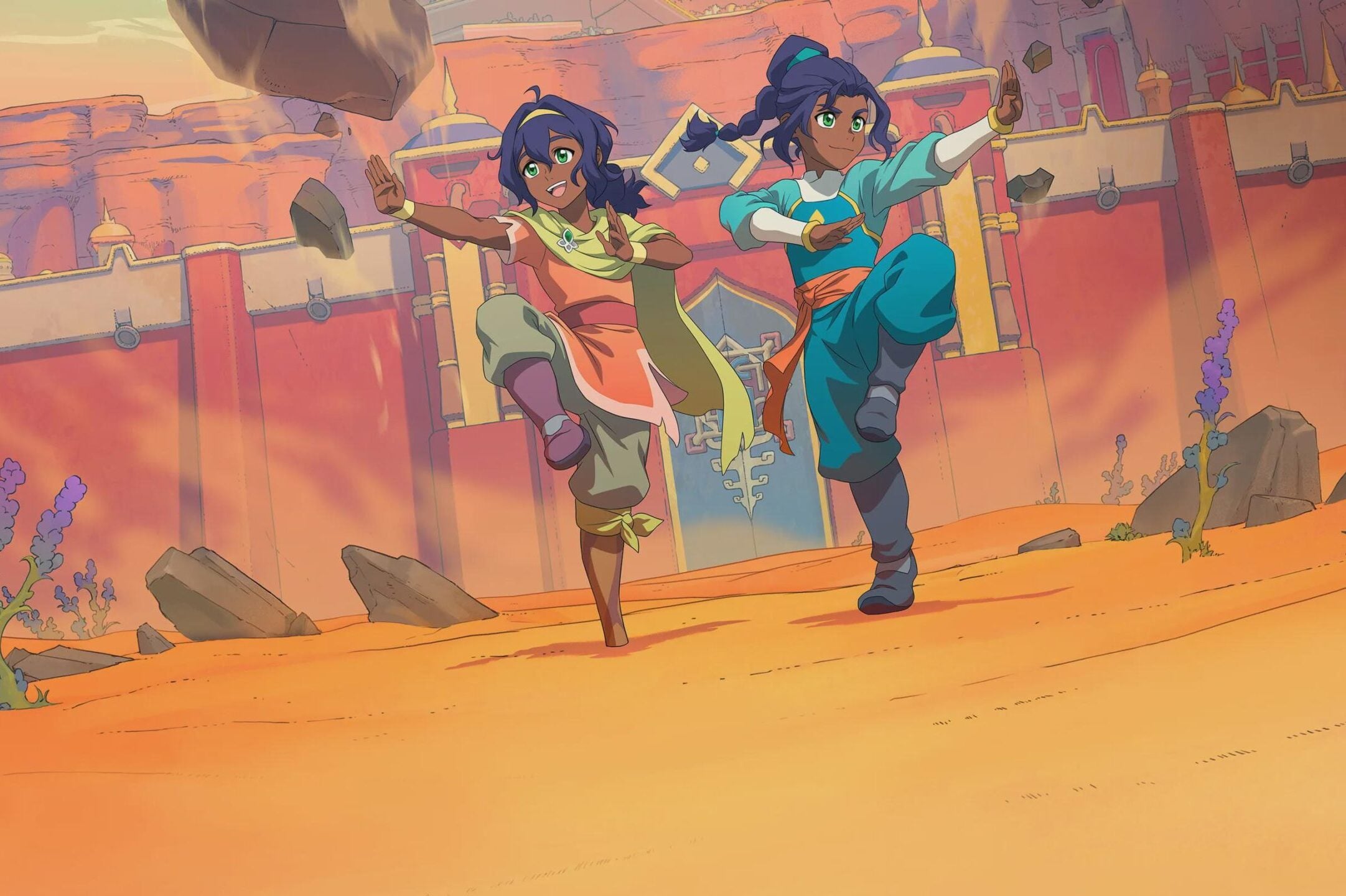 (L to R): Saheli Khan as Pavi and Aishu Devan as Nisha in Avatar: Seven Havens, season 1, streaming on Paramount+, 2026. Photo credit: Paramount+ | Tell-Tale TV (L to R): Saheli Khan as Pavi and Aishu Devan as Nisha in Avatar: Seven Havens, season 1, streaming on Paramount+, 2026. Photo credit: Paramount+ Avatar: Seven Havens Review: A Compelling Story Despite Mediocre Animation (Season 1 Episodes 1-3) (L to R): Saheli Khan as Pavi and Aishu Devan as Nisha in Avatar: Seven Havens, season 1, streaming on Paramount+, 2026. Photo credit: Paramount+